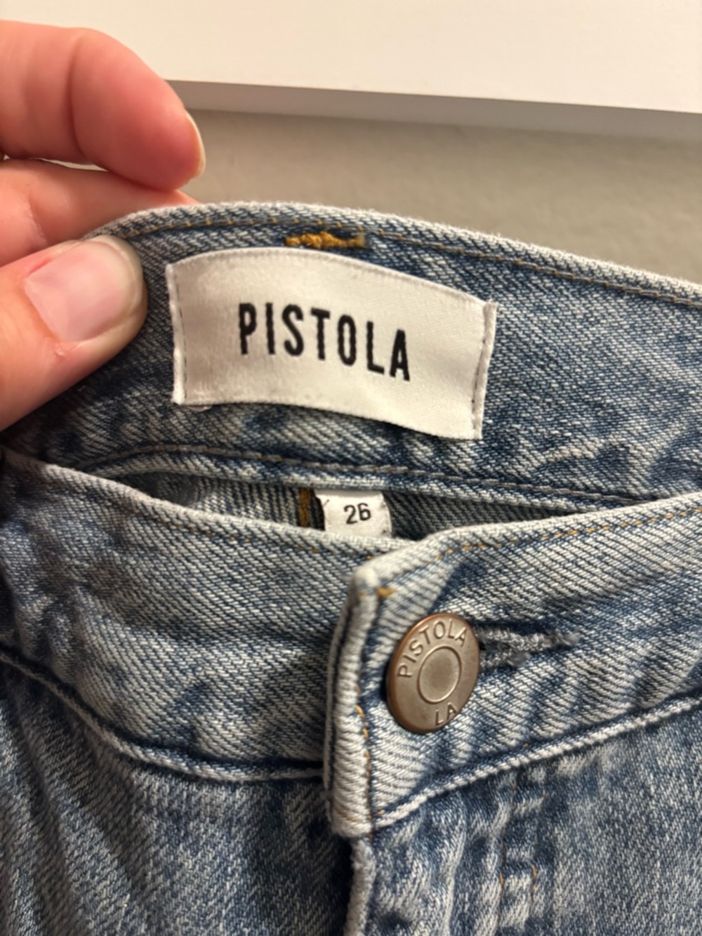 PISTOLA Denim Stretch BOBBIE Cargo Utility Jeans, size 26 - Picture 9 of 12